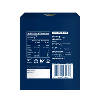 Miel de Manuka MGO 950+ (UMF 22+) - Edición Limitada