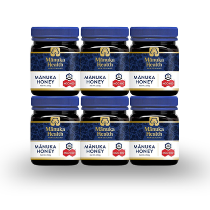 Miel de Manuka MGO 400+ (UMF 13+) 250g - Pack de 6